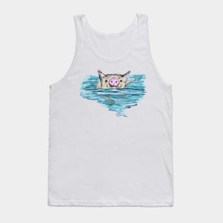 Bahamas Swimming Pig Tank Top